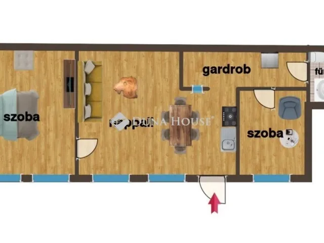 Eladó lakás Budapest VII. kerület 56 nm