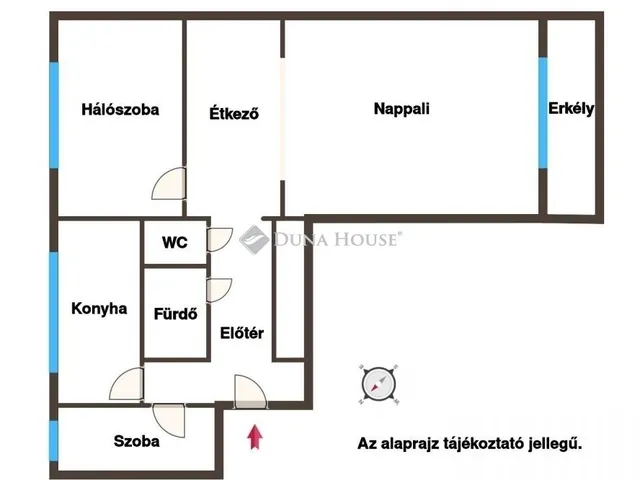 Eladó lakás Budapest IV. kerület, Újpest 63 nm