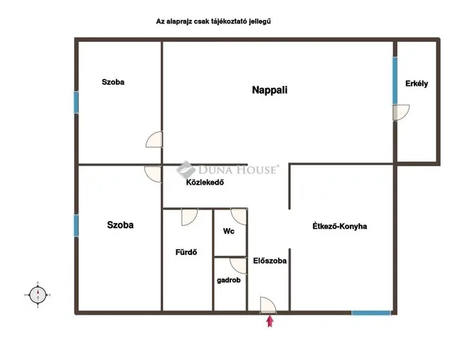 Eladó lakás Budapest IV. kerület 68 nm