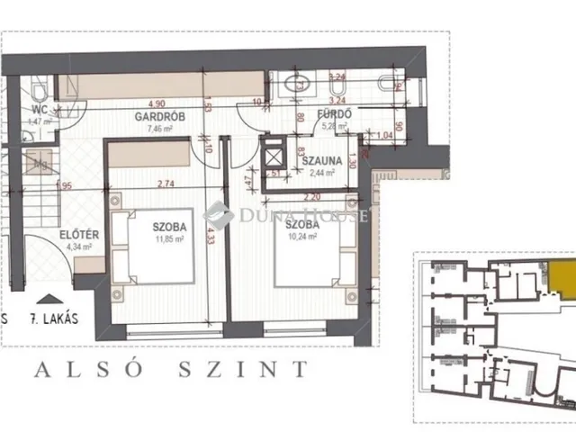 Eladó lakás Budapest VI. kerület 81 nm