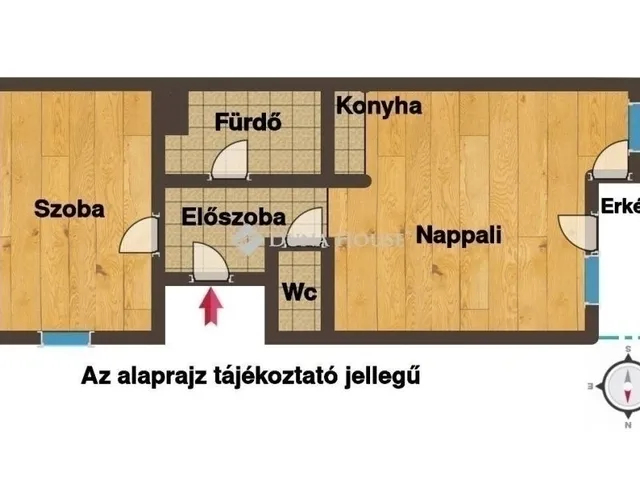 Eladó lakás Budapest XIII. kerület 44 nm