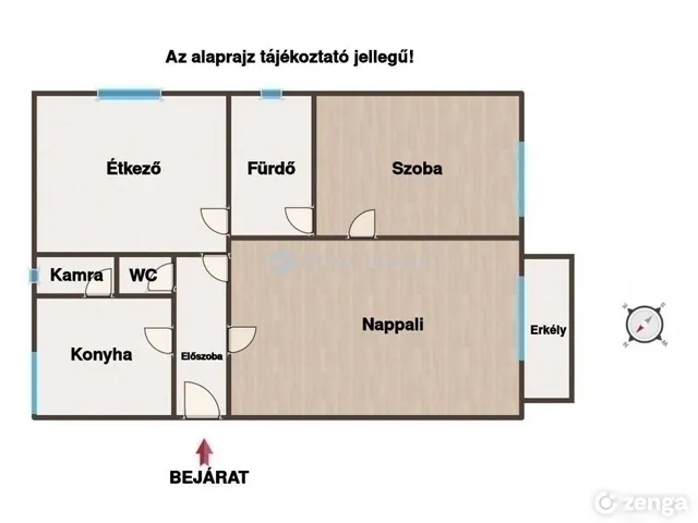 Eladó lakás Budapest XXI. kerület 67 nm