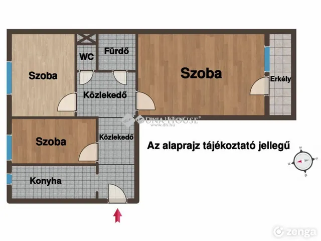 Eladó lakás Budapest XIX. kerület 53 nm