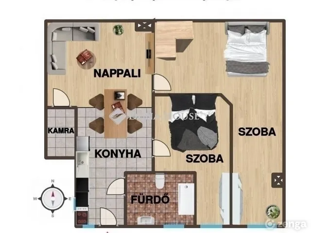 Eladó lakás Budapest XXI. kerület 45 nm