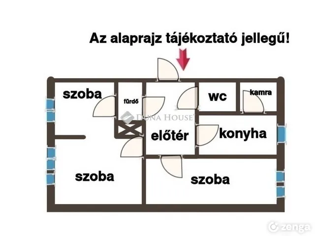 Eladó lakás Budapest XVI. kerület 55 nm