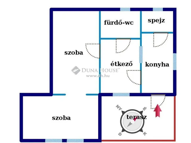 Eladó ház Kecskemét 62 nm