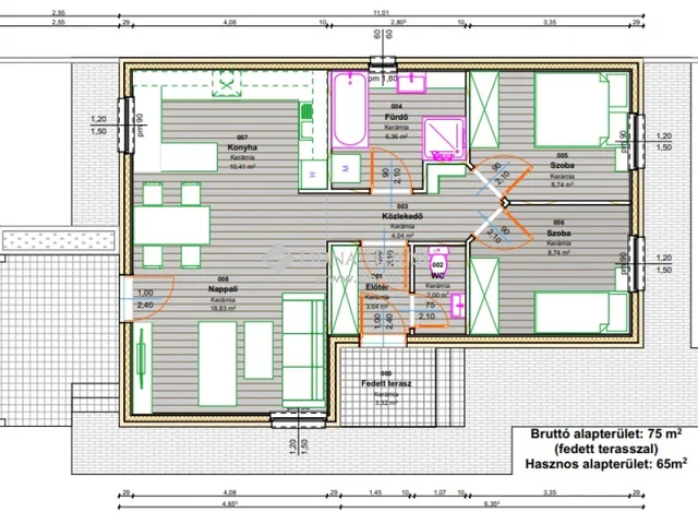Eladó ház Kecskemét 75 nm
