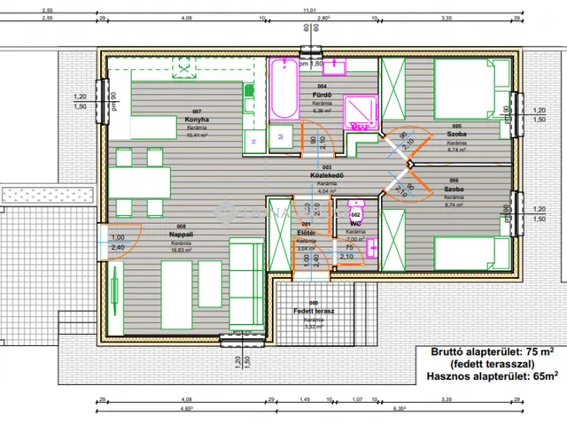 Eladó ház Kecskemét 75 nm