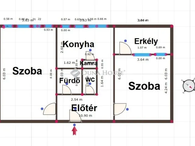 Eladó lakás Kiskunfélegyháza 59 nm