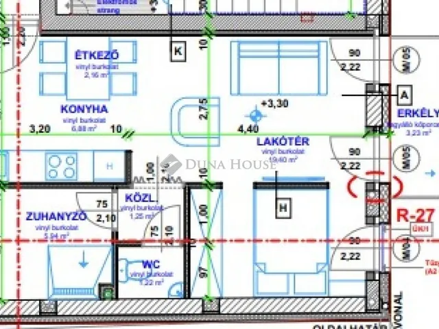 Eladó lakás Szeged 40 nm