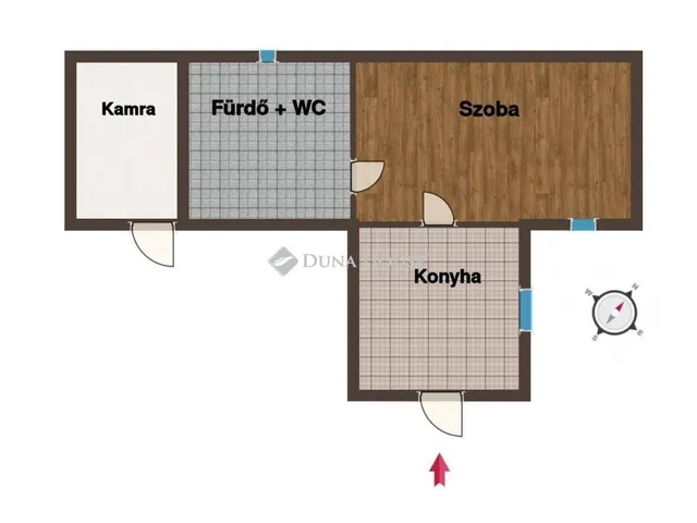 Eladó lakás Kecskemét 36 nm