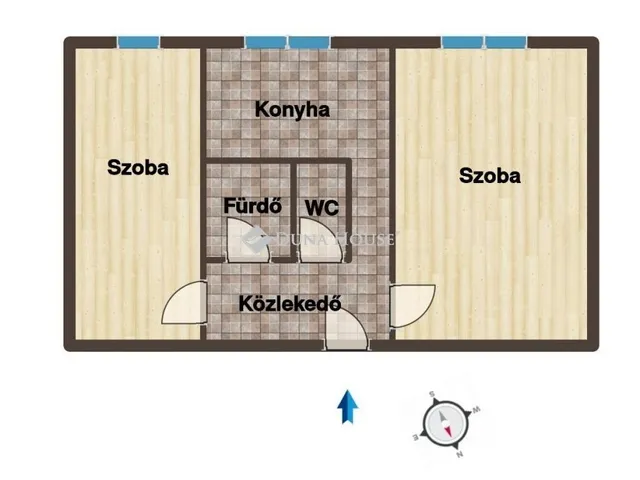 Kiadó lakás Kecskemét 54 nm