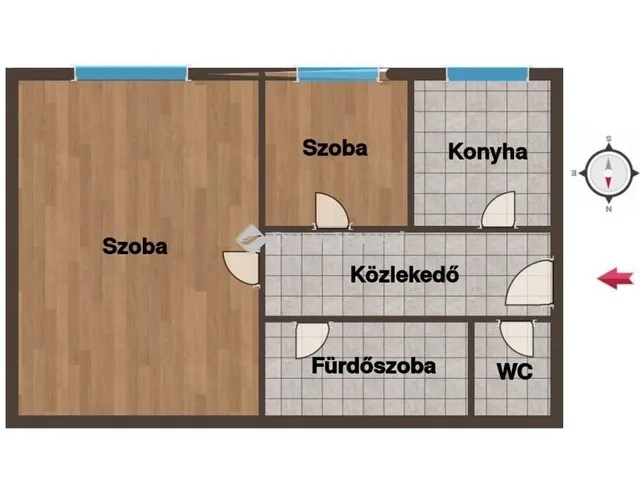 Eladó lakás Kecskemét 47 nm