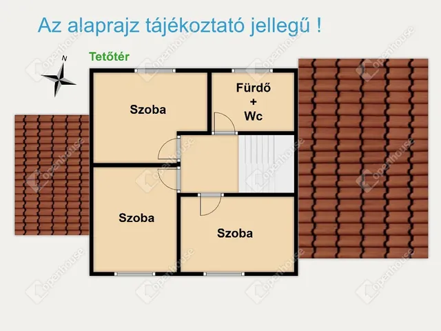 Eladó ház Szentkirályszabadja 110 nm