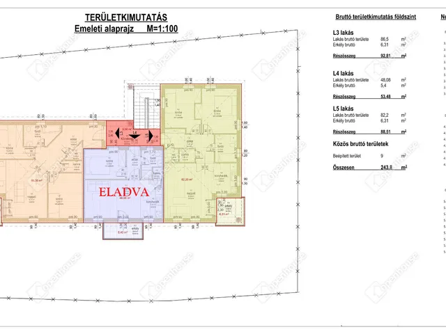 Eladó lakás Szentkirályszabadja 70 nm