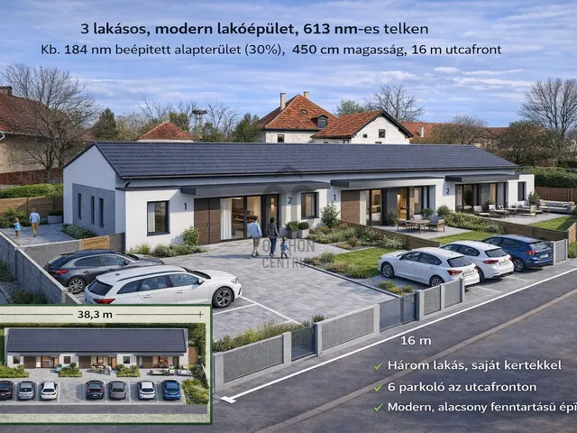 Eladó telek Nádudvar 613 nm