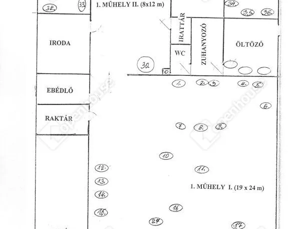 Eladó kereskedelmi és ipari ingatlan Monor 1150 nm