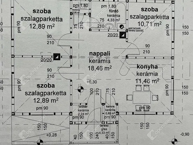 Eladó ház Sülysáp 81 nm