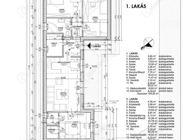 Eladó ház Vasad 83 nm