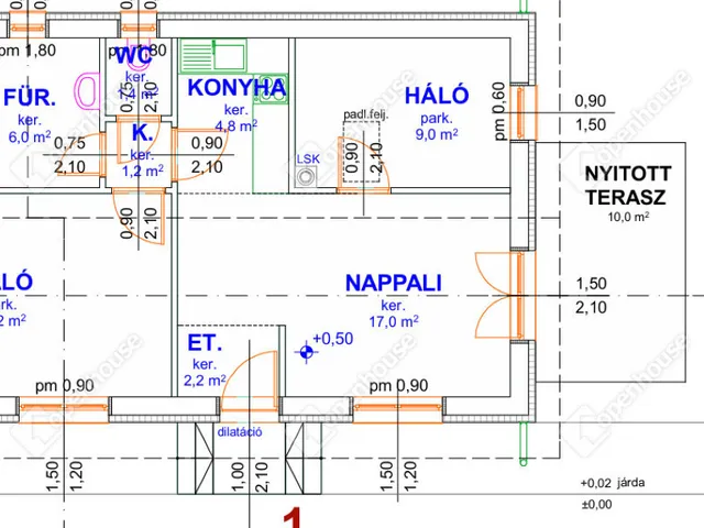 Eladó ház Monorierdő 54 nm