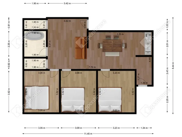 Eladó ház Monor 92 nm