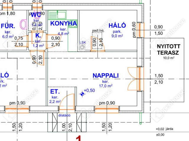 Eladó ház Monorierdő 54 nm