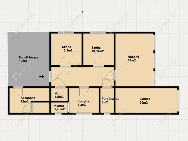 Eladó ház Monor 95 nm