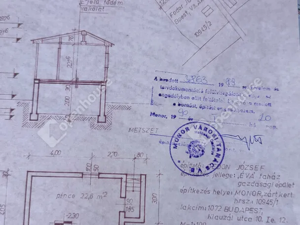 Eladó ház Monor 27 nm