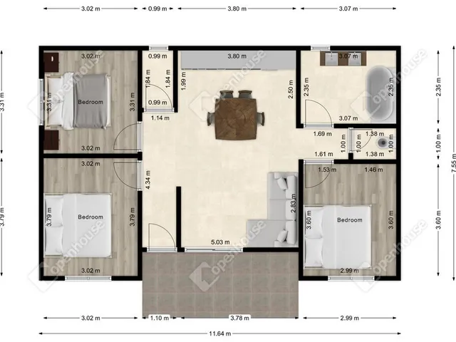 Eladó lakás Monor 73 nm