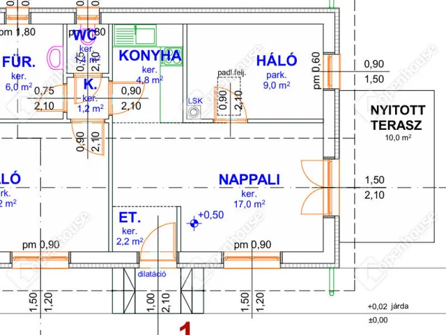 Eladó ház Monorierdő 54 nm