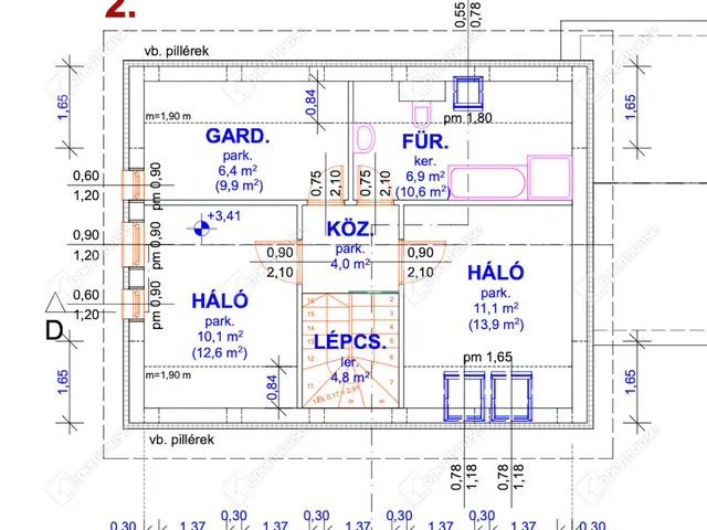 Eladó lakás Monor 94 nm