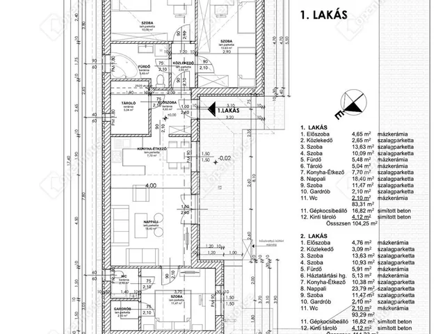 Eladó ház Vasad 83 nm