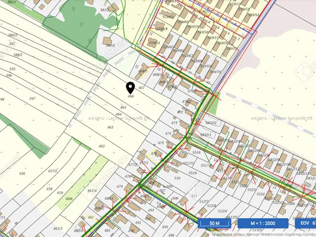 Eladó telek Gyömrő 3904 nm