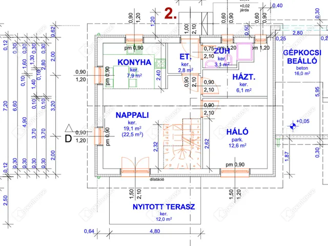 Eladó lakás Monor 95 nm