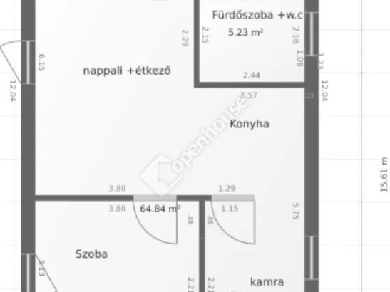 Eladó telek Monor 3144 nm