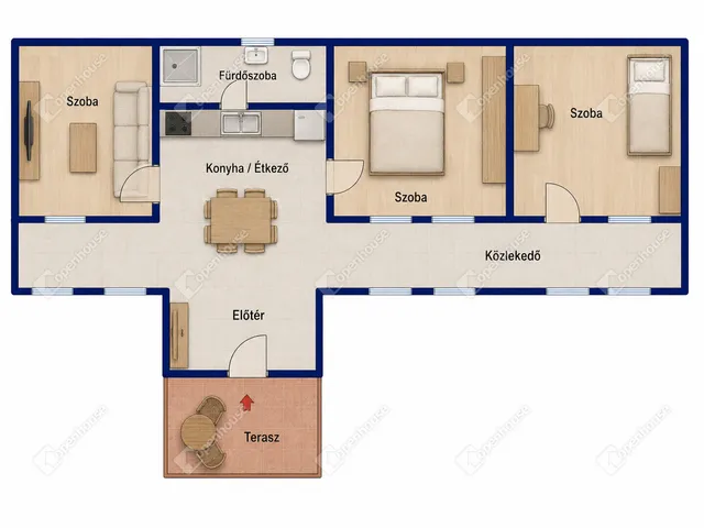 Eladó ház Pánd 85 nm