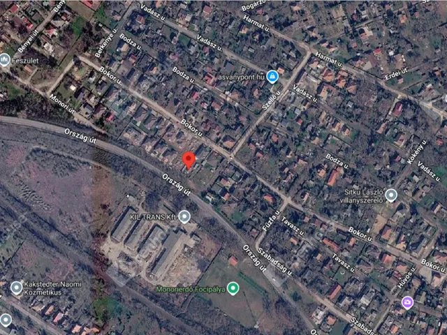Eladó telek Monorierdő 581 nm