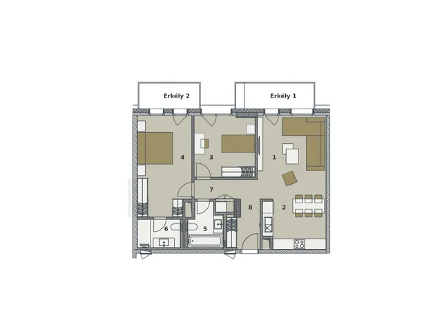 Eladó lakás Budapest IX. kerület 76 nm