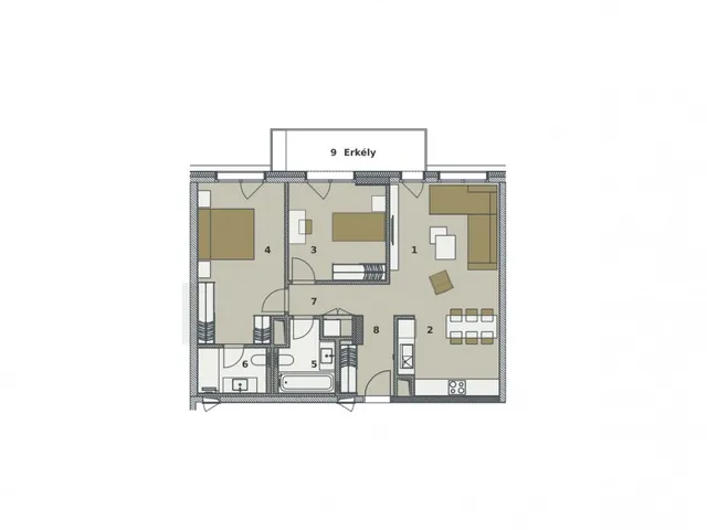 Eladó lakás Budapest IX. kerület 76 nm