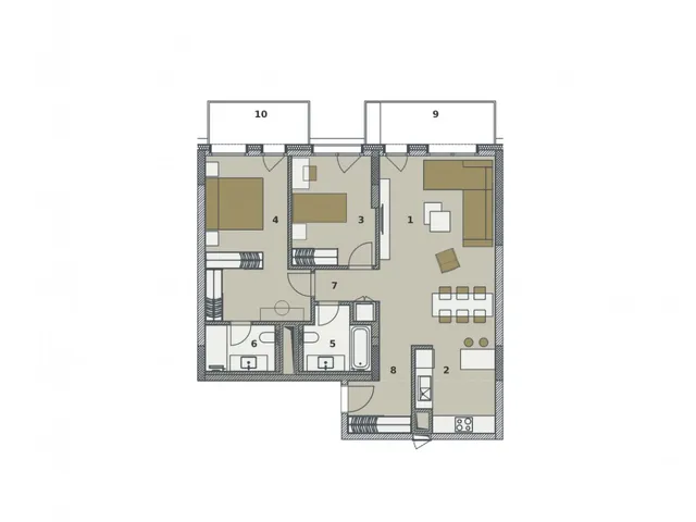 Eladó lakás Budapest IX. kerület 81 nm