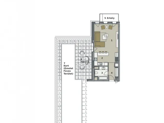 Eladó lakás Budapest IX. kerület 45 nm