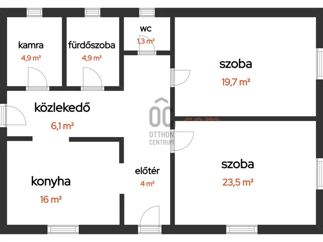 Eladó ház Abony 80 nm