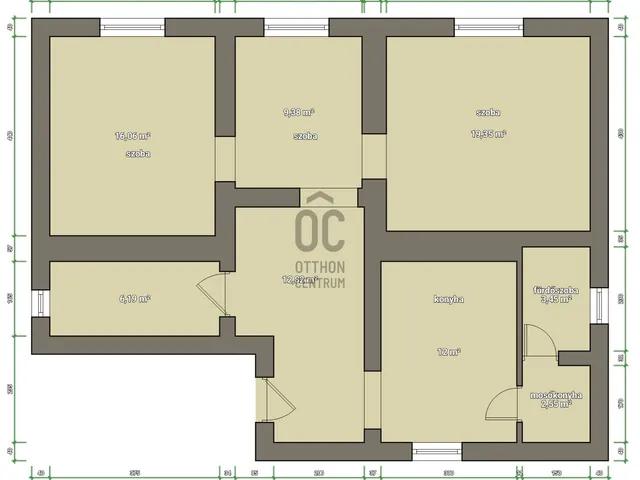 Eladó ház Újszász 81 nm