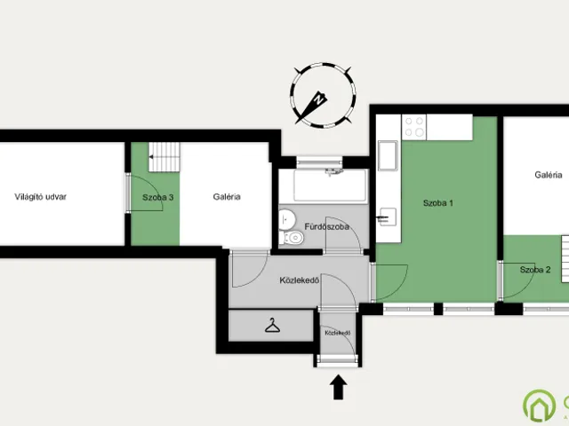 Eladó lakás Budapest VI. kerület, Diplomatanegyed, Dimplomatanegyed 49 nm