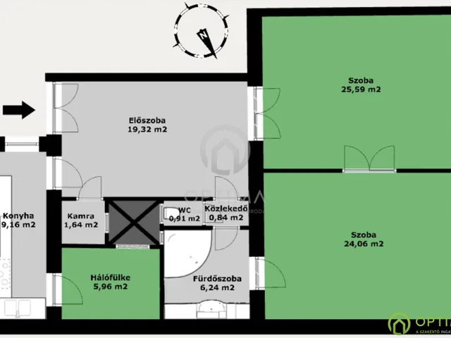 Eladó lakás Budapest VIII. kerület 94 nm