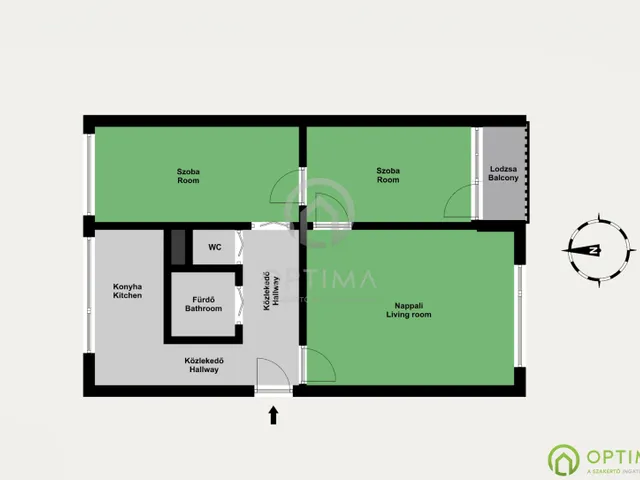 Eladó lakás Budapest XXI. kerület, Szabótelep 61 nm