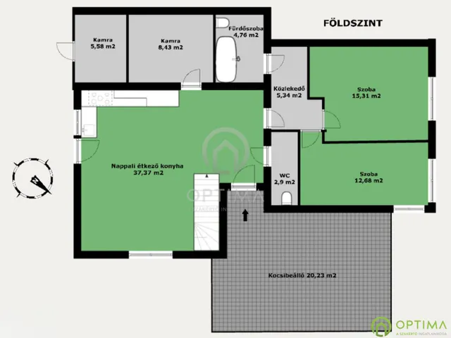 Eladó ház Budapest XVII. kerület, Rákoscsaba-Újtelep 131 nm