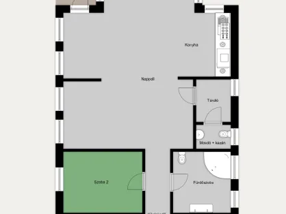 Eladó ház Budapest XVIII. kerület, Erzsébettelep, XVIII. kerület Csarnóta utca 125 nm