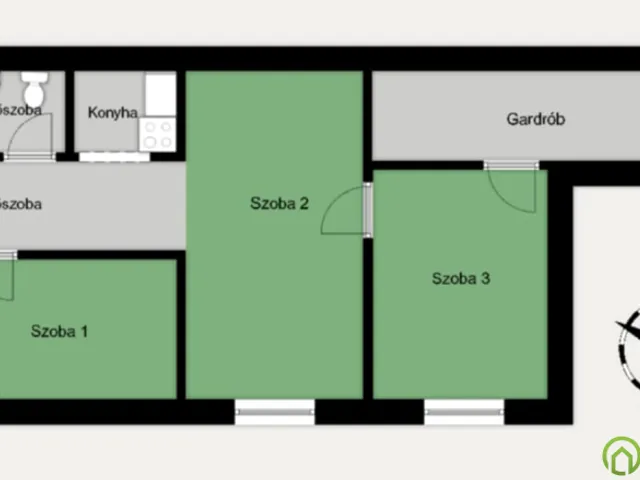 Eladó lakás Budapest XX. kerület, Pacsirtatelep 47 nm