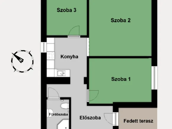 Eladó ház Vecsés, Vecsés - Andrássy telep 68 nm